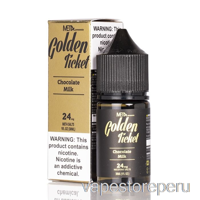 Vape Recargable Golden Ticket - Sales Met4 - 30ml 48mg